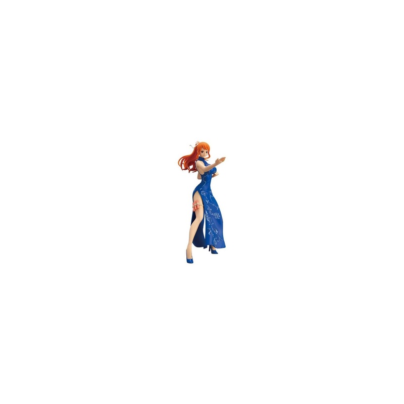 BANDAI Banpresto – One Piece – GLITTERGLAMOURS Nami Kung Fu Style Figure Special Color