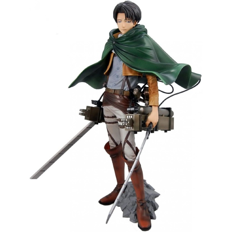 Banpresto Attack on Titan – MASTER STARS PIECE THE LEVI (Levi + 3D Maneuver Gear) Figure