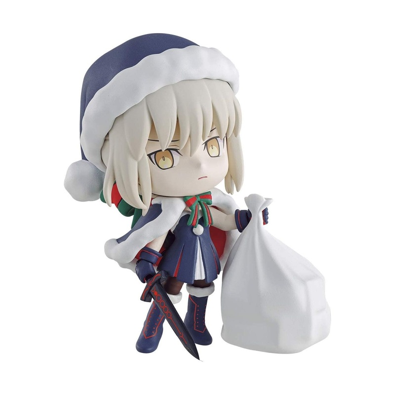 Banpresto – Fate/Grand Order – Ichiban Kuji B Prize Rider / Altria Pendragon (Santa Alter) Chibi Kyun Chara Figure