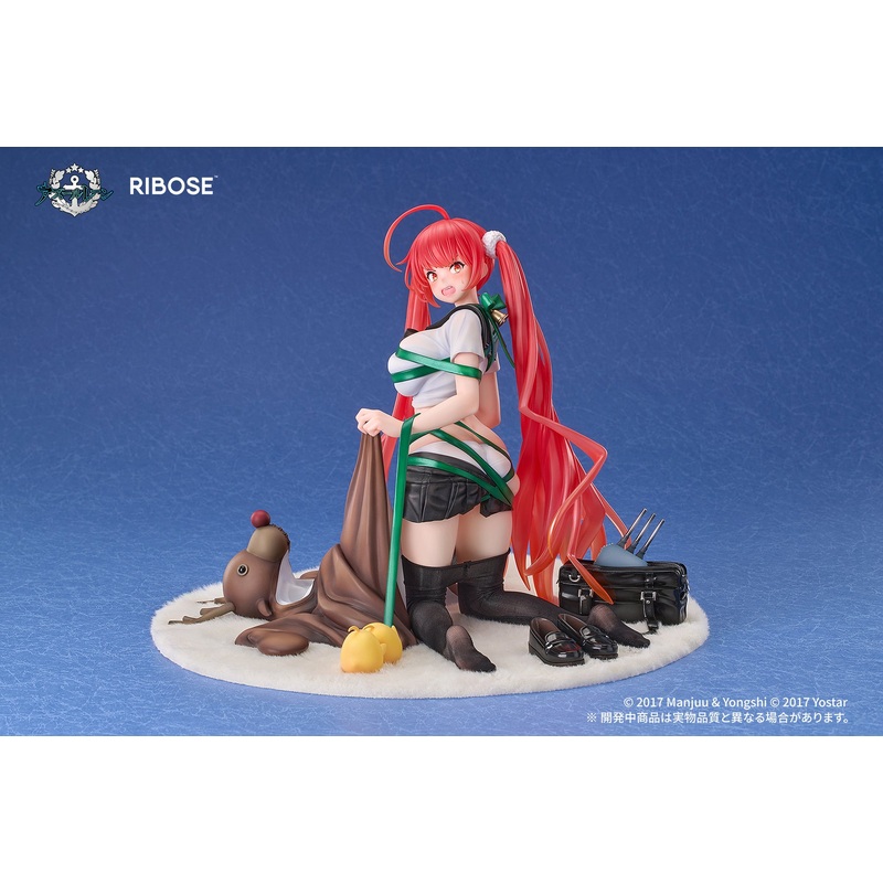 RIBOSE “Azur Lane” Honolulu Fire Red Present Ver. 1/6 Scale Figure