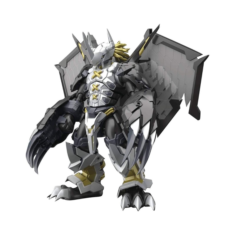 Digimon Amplified Black WarGreymon Figure-rise Standard Plastic Model Figure by Bandai