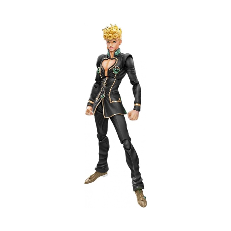 Super Action Statue JoJo’s Bizarre Adventure Part 5 Golden Wind: Giorno Giovanna Ver. Black